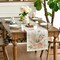 Buffalo Plaid Bunny Rabbit Ears Flower Easter Table Runner, Spring Summer Seasonal Holiday Kitchen Dining Table Decoration for Indoor Outdoor Home Party Decor 13 x 60 Inch